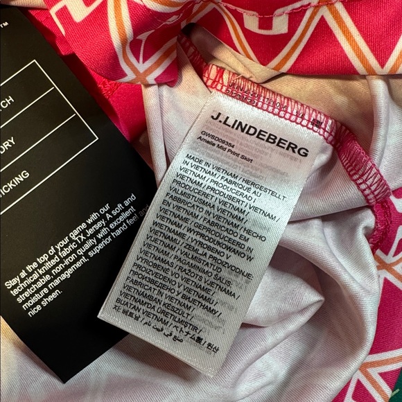 J.Lindeberg Amelie Mid Print Skort - Picture 5 of 5